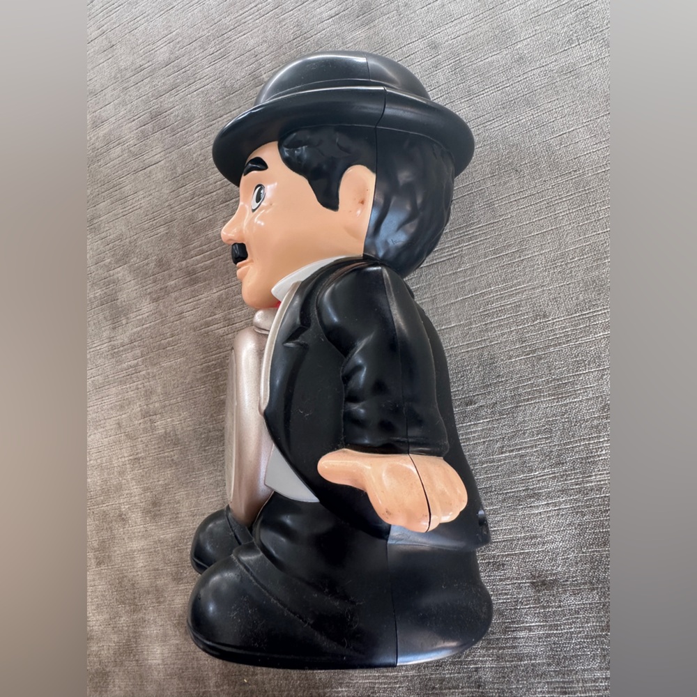 Vintage Charlie Chaplin Rhythm Speak-Up Bubble Alarm Clock Japan Volume adjust - Picture 8 of 10